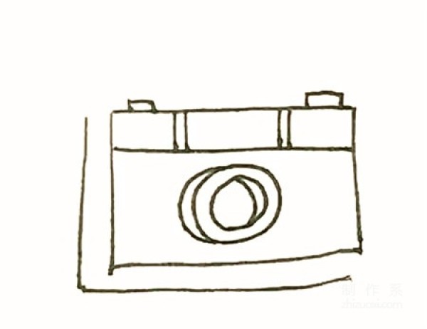 Learn to draw simple drawings, camera simple drawings