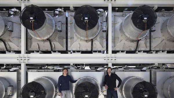 The company that developed the worlds first carbon dioxide collector received investment from Bill Gates