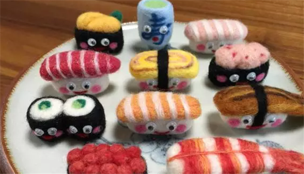 DIY creative handmade shop shares healing wool felt micro-scenes - Japans Noriko Inoue