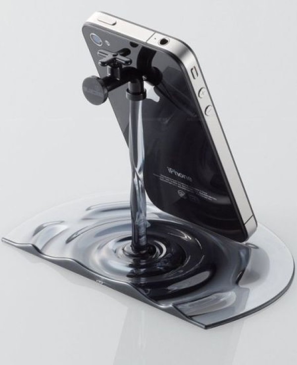 Two unique and creative iPhone stands