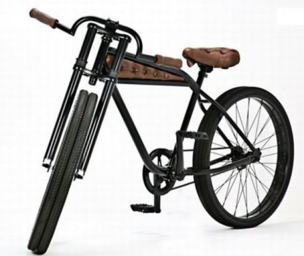 Two-wheel anti-skid bicycle