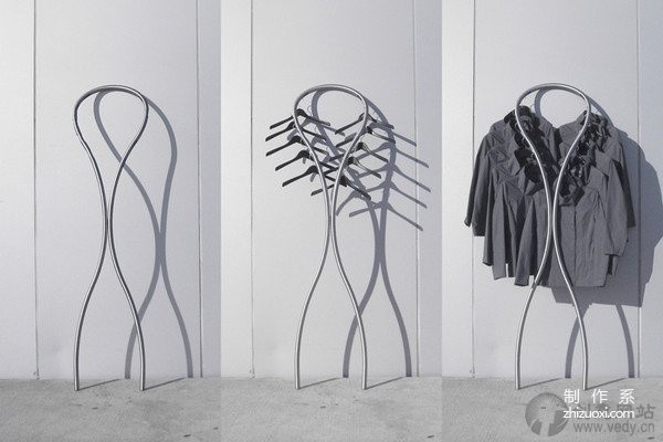 A very elegant and creative clothes hanger