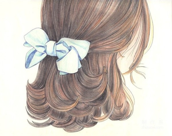  Sharing of sweet and refreshing hairstyle illustration pictures