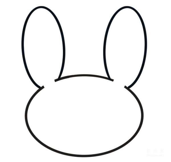 Learn to draw simple drawings, simple drawings of rabbit dolls