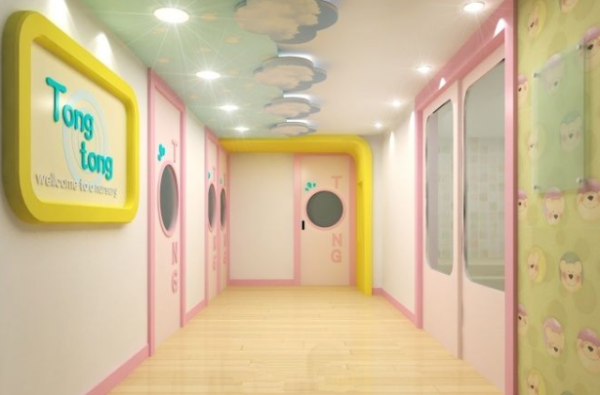 Complete DIY method for decorating kindergarten corridors