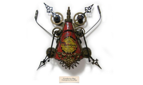 Creative metal insect