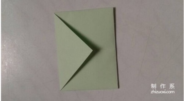 Simple envelope origami tutorial illustration - simple and practical small envelope