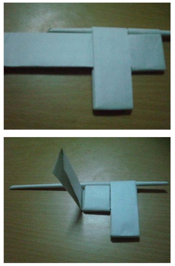 Origami tutorial for childrens toy gun