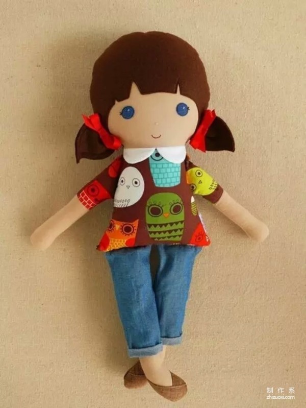 These dolls are so cute and easy to make. A guide to sewing doll stitches is included.