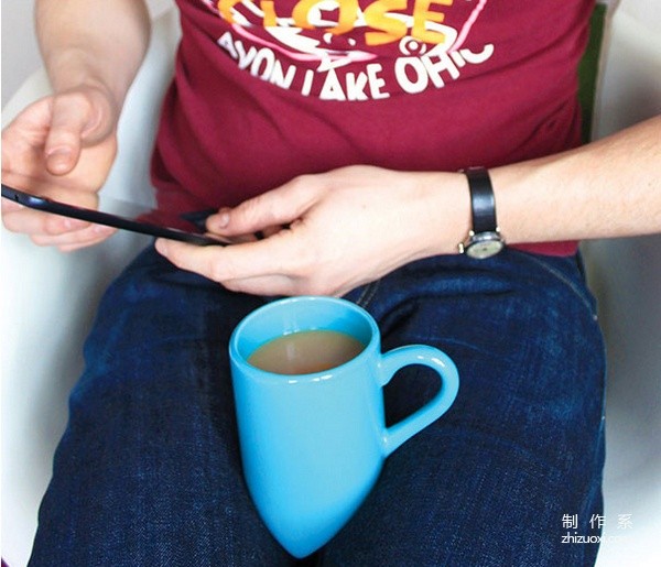 Super creative water cup and coffee cup Design appreciation collection - water cup that can be placed on your lap