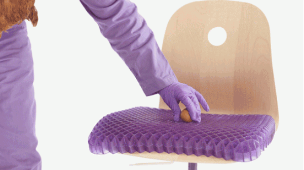 Purple Mattress high-tech mattress, incredibly elastic