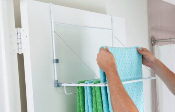 Practical and convenient folding clothes drying rack