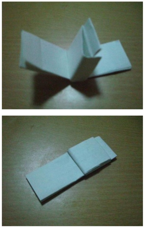 Origami tutorial for childrens toy gun