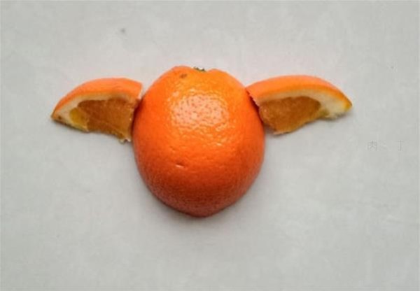 How to make orange peel collage with little turtles