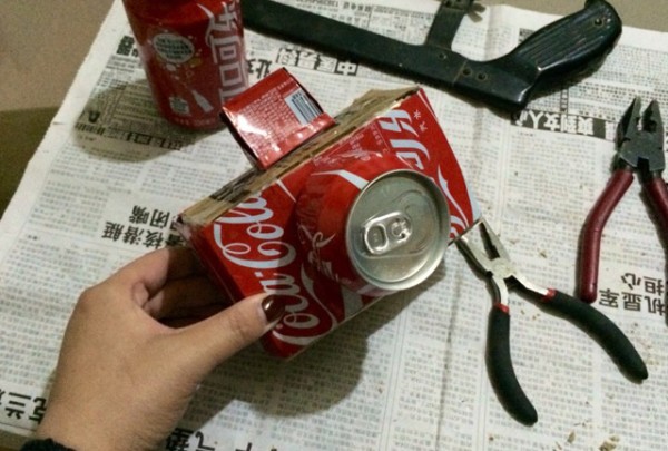 Teach you how to make a camera model using cans