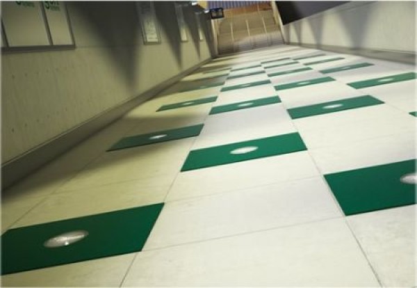 Pedestrian power generation tiles