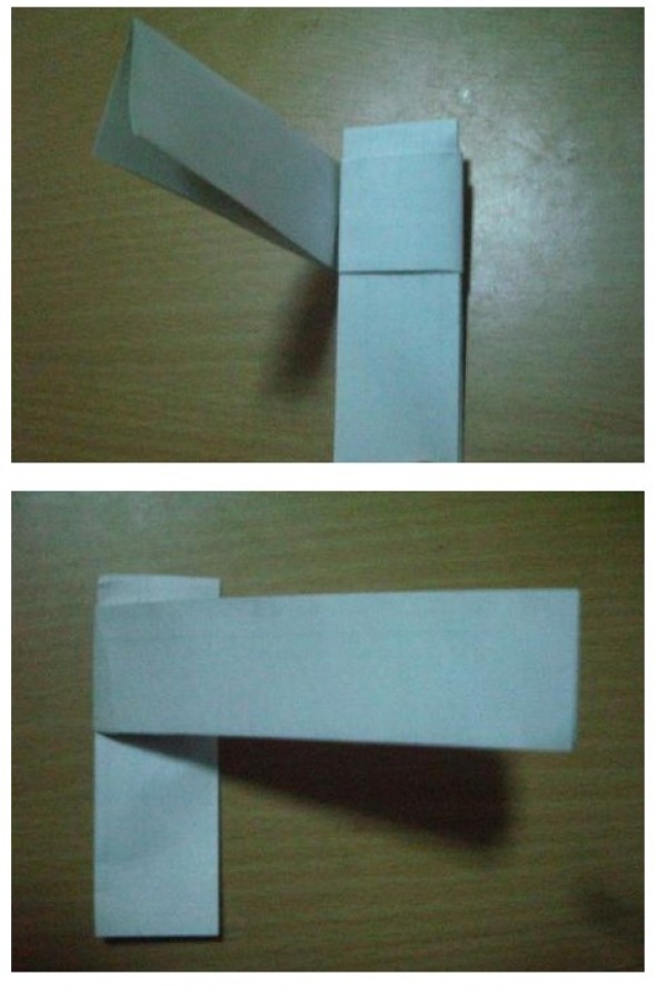 Origami tutorial for childrens toy gun