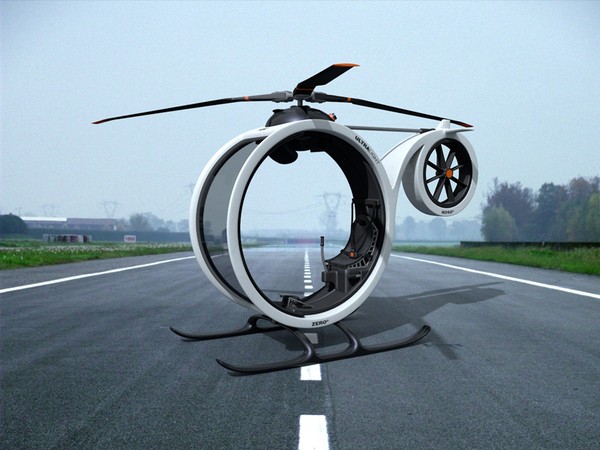 Super cool 0℃ concept helicopter