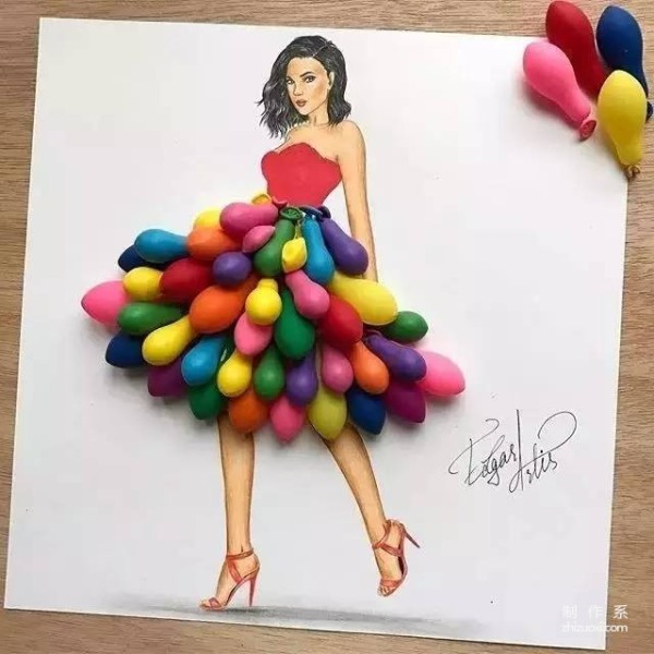 This handsome guy made a dress out of food, and women are drooling after seeing it