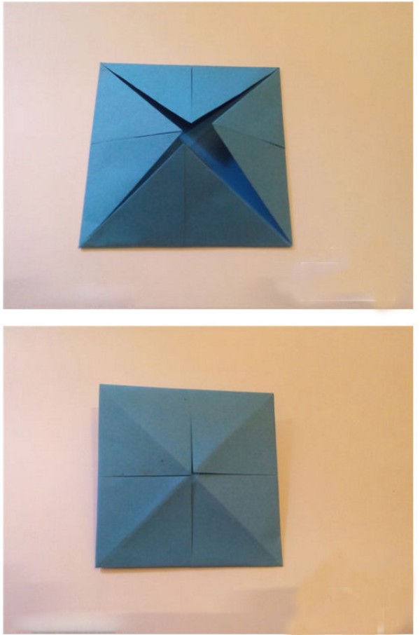 Origami of an ax Origami tutorial for children