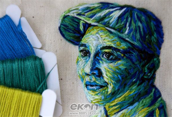 Creative handmade franchise stores share their own embroidery, and the results are amazing!