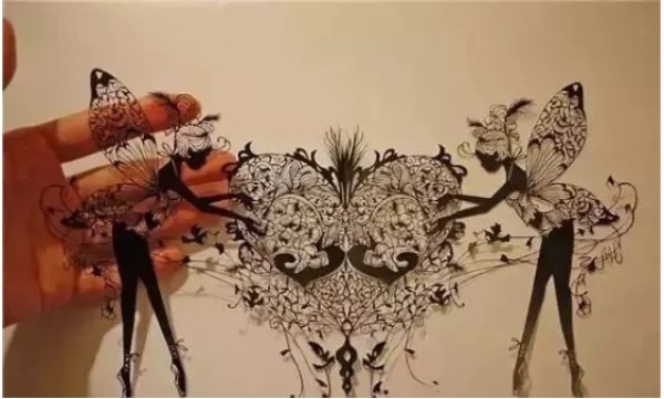 Stunning display of traditional paper-cut art works