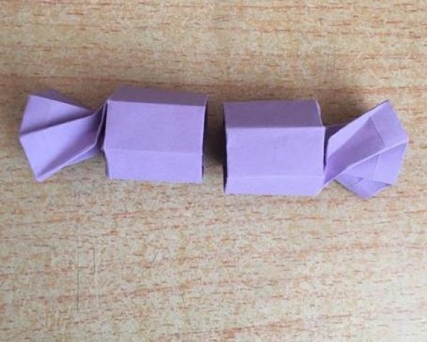 How to make origami candy for children