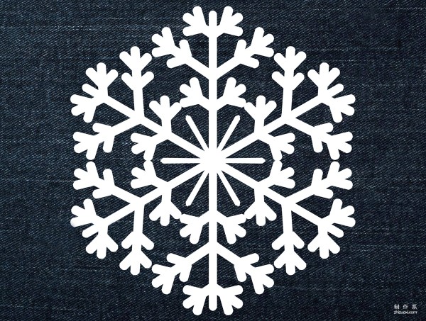 Folk art window grille paper cutting tutorial, how to cut snowflakes? Simple and exquisite snowflake pattern hand-cut paper cutting method