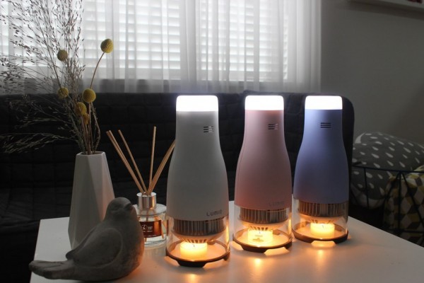 Lamps that make people laugh: Candle-powered LED lights