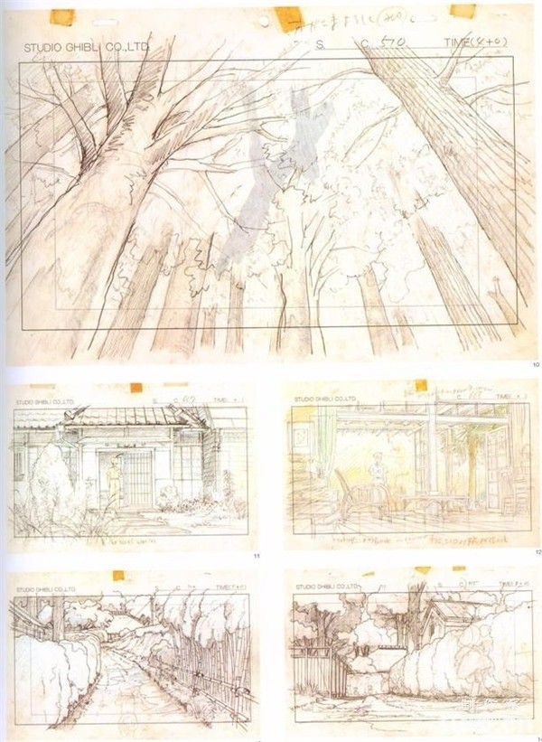 Hayao Miyazaki’s original manuscript