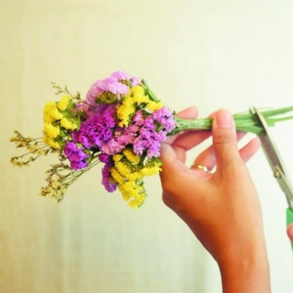 Simple bouquet creative handmade gift tutorial for Teachers' Day