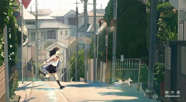 Illustrations of Japanese beauties as warm as sunshine