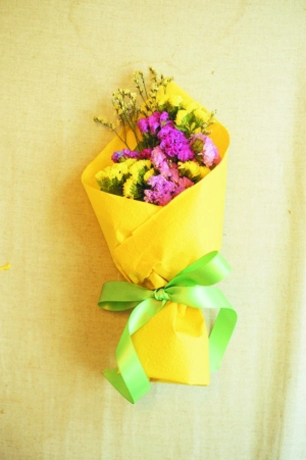 Simple bouquet creative handmade gift tutorial for Teachers' Day