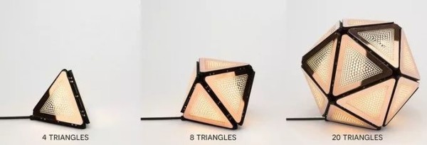 SMARTBUNCH magnetic modular lamps are assembled like building blocks