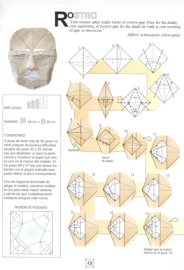 Origami handmade tutorial, creative origami face handmade origami drawing tutorial