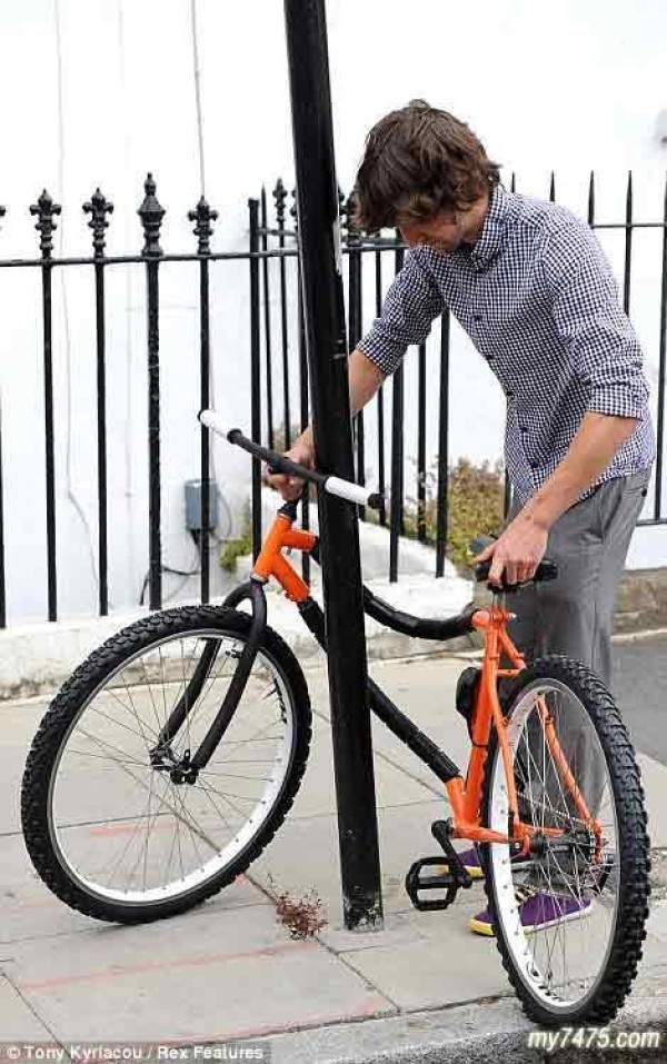 Super creative design: a bicycle that can bend