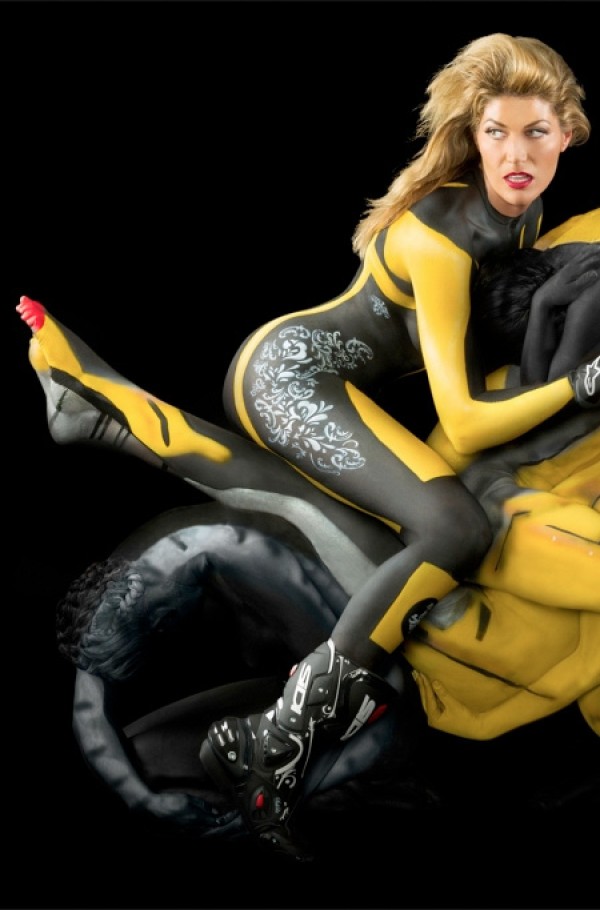 motorcycle body painting