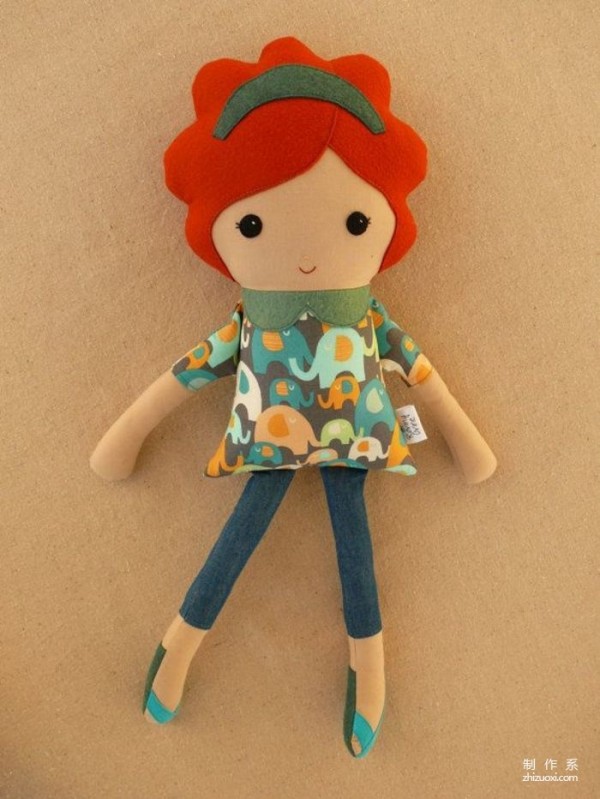 These dolls are so cute and easy to make. A guide to sewing doll stitches is included.