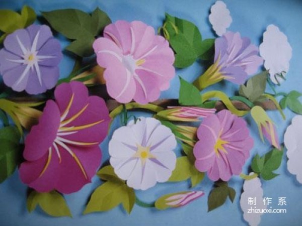 A large number of three-dimensional paper flower making tutorials