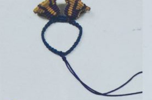 Illustration of Chinese knot bell pet chain