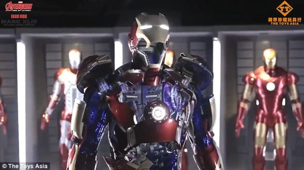 Marvels official Iron Man wearable armor is available, priced at RMB 2.5 million!