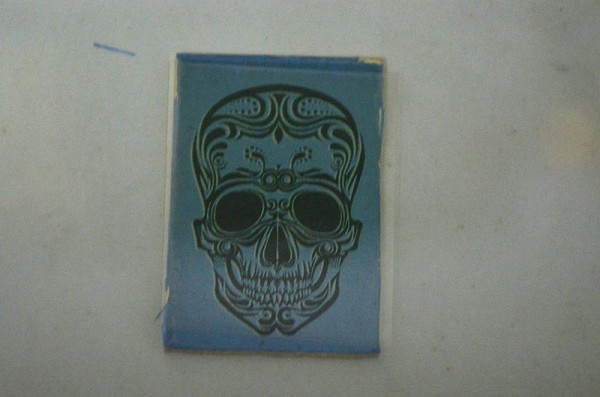 The whole process of copper plate etching