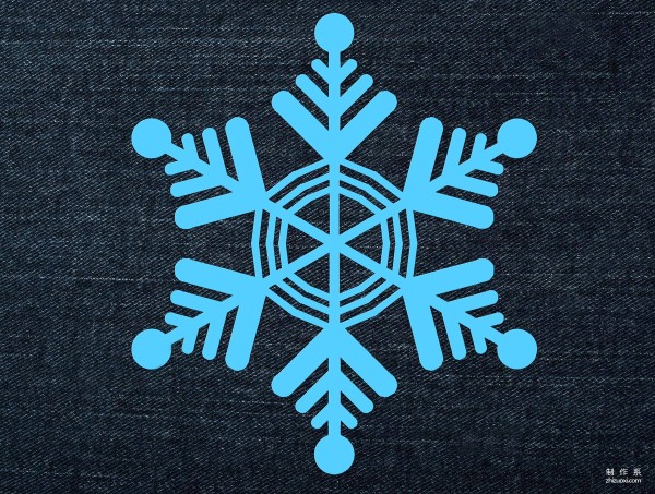 Tutorial on paper-cutting of folk art window grilles, how to cut six-petal snowflakes? Simple and beautiful snowflake pattern hand-cutting method