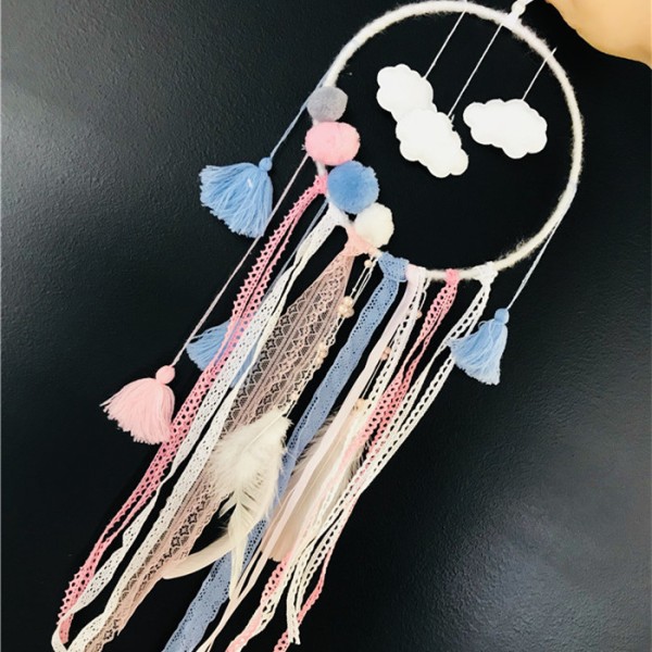 Childrens Creative Handmade Paradise Weaving DIY Works--Dreamcatcher