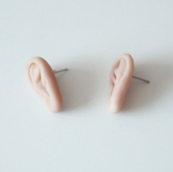 Ear shaped ear acupuncture