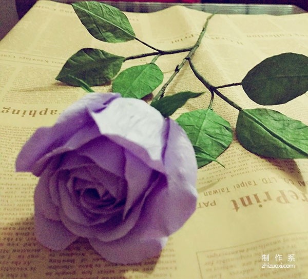 Super detailed tutorial on simulated paper vine roses~