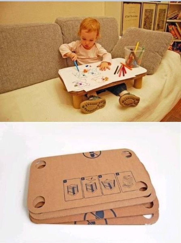 The express box is wonderfully reused and you can DIY toys with your children!