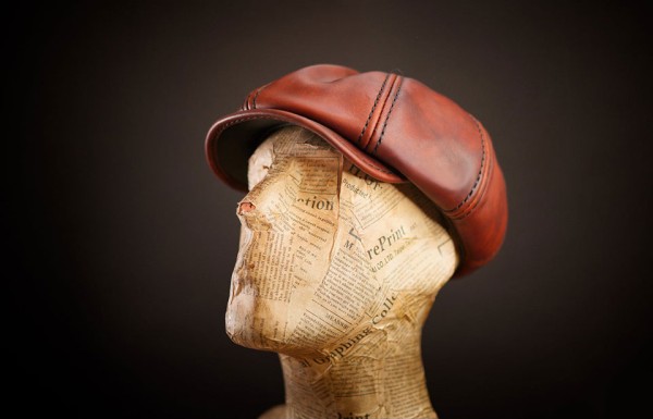 How to Make a Handmade Leather Newsboy Hat