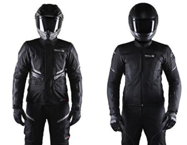 Inflatable protective clothing for motorcyclists