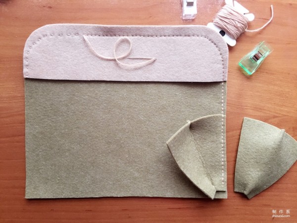 Tutorial on making handmade fabric bags, tutorial on making handmade patchwork of long non-woven wallets and wallets (can hold mobile phones) from non-woven fabrics